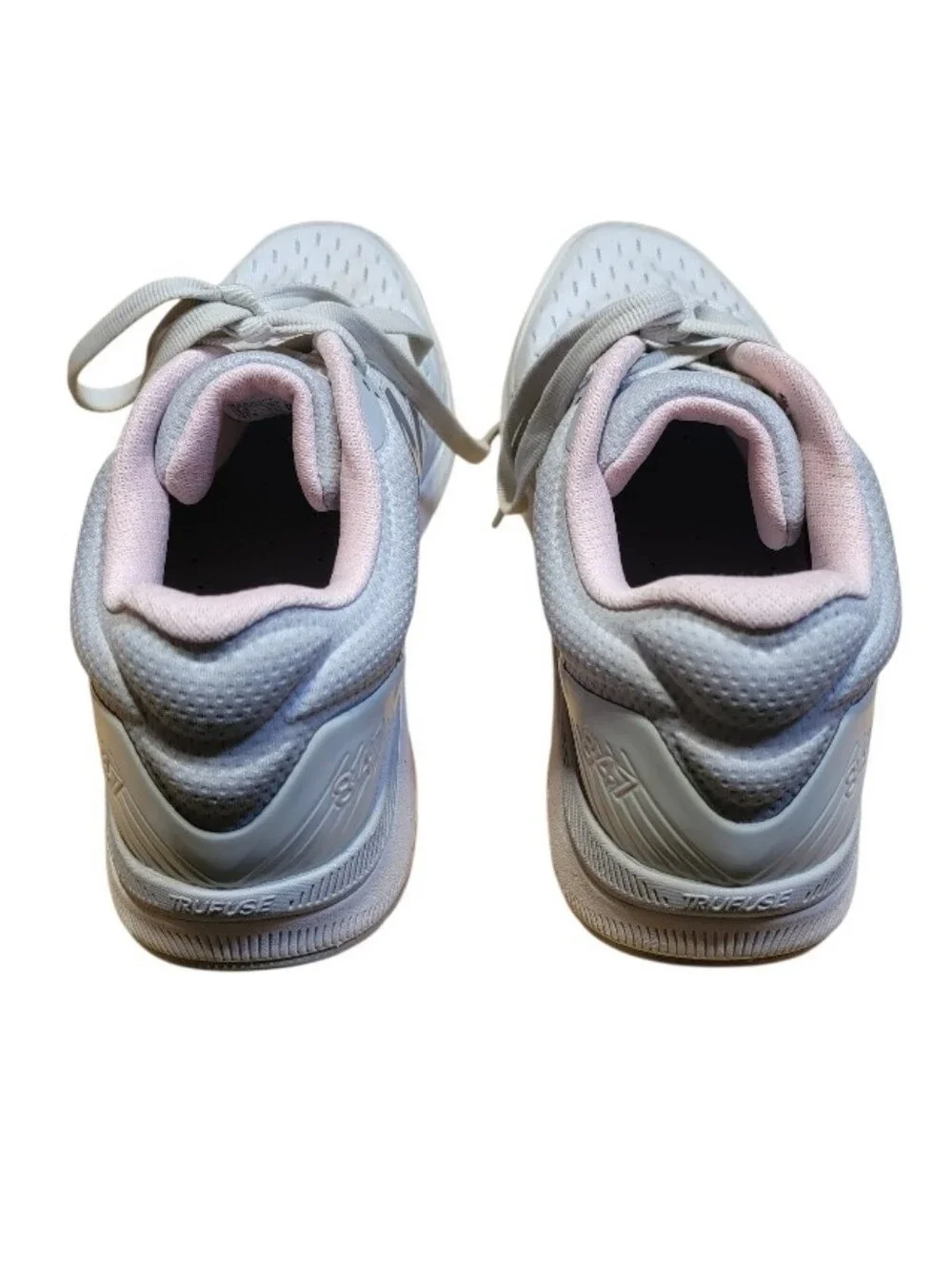 New Balance Gray/Pink Women's 847v4 Stability Walking Shoes